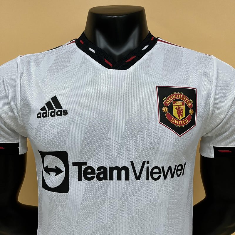 Camisa II Manchester United | 22/23 Modelo Jogador Adidas - Branca