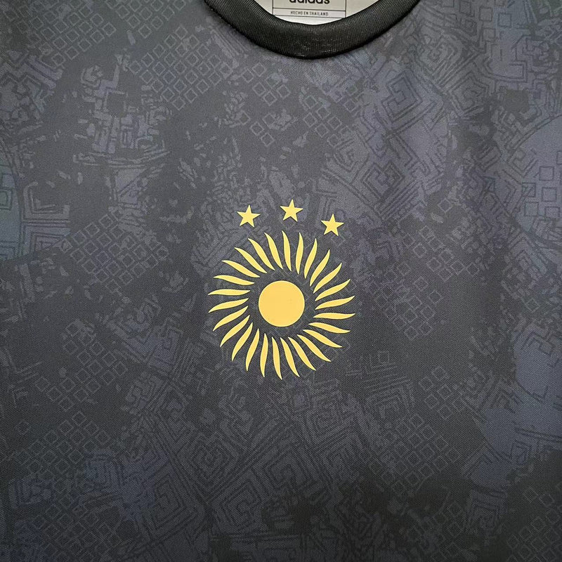 Camisa "La Pulga" Argentina | 23/24 Torcedor - Preta