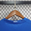 Camisa III Manchester United Retrô | 08/09 Nike - Azul - Manga Longa