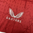 Camisa I Bayer Leverkusen | 24/25 Torcedor Castore - Vermelha