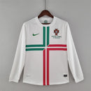 Camisa II Portugal Retrô | 2012 Torcedor Nike - Branca - Manga Longa