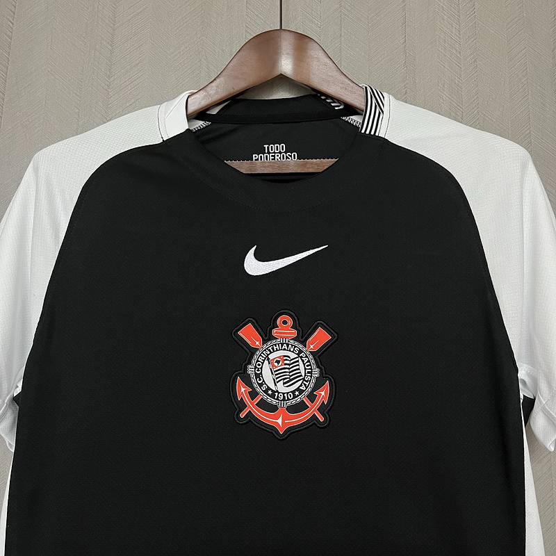 Camisa II Corinthians | 25/26 Torcedor Nike - Preta e Branca