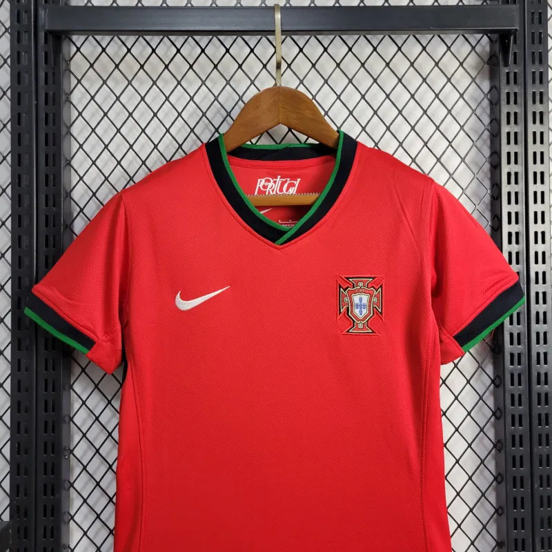 Camisa I Portugal | 2024 Torcedor Nike - Vermelha - Feminina