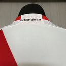 Camisa I River Plate | 23/24 Modelo Jogador Adidas - Branca e Vermelha