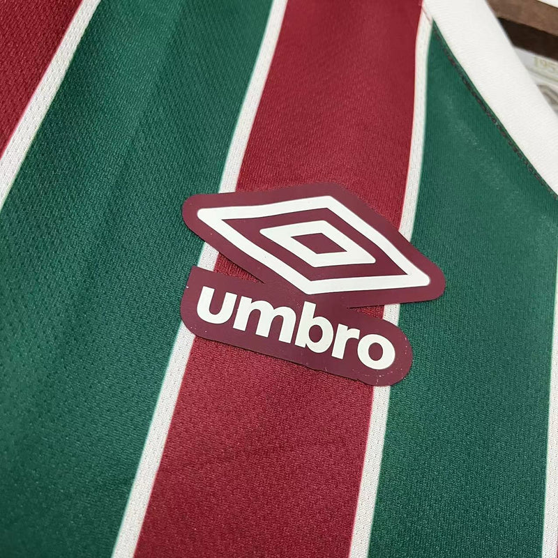 Camisa I Fluminense | 23/24 Torcedor Umbro - Feminina - Tricolor