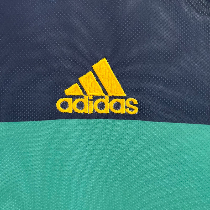 Camisa Goleiro Espanha Retrô | 2010 Adidas - Verde e Azul
