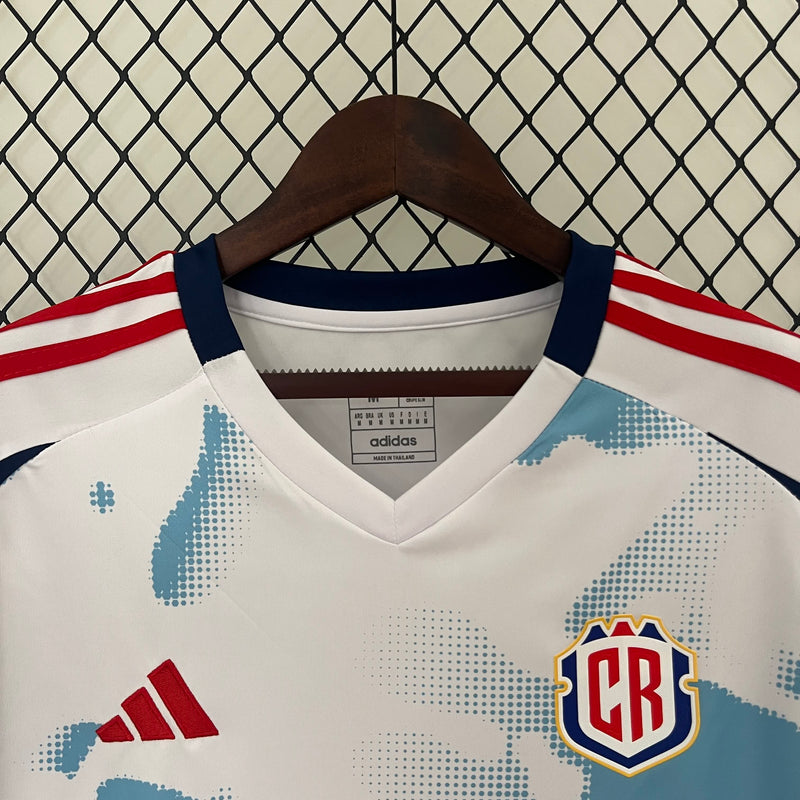 Camisa II Costa Rica | 2024 Torcedor Adidas - Branca e Azul
