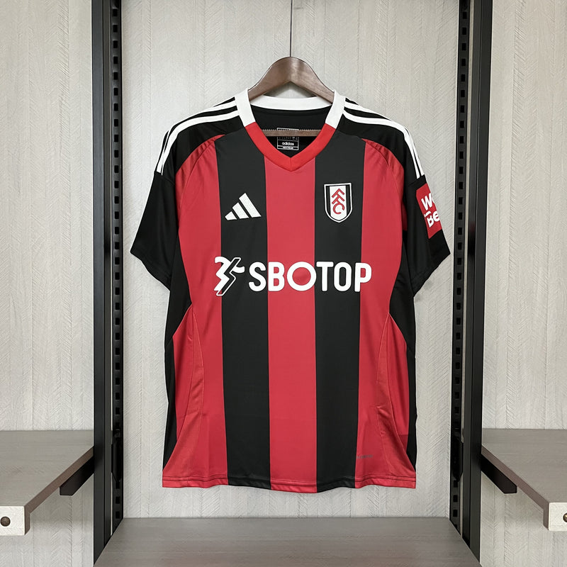 Camisa II Fulham | 24/25 Torcedor Adidas - Preta e Vermelha