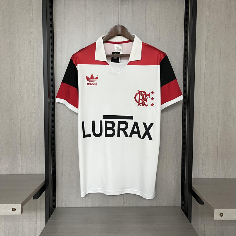 Camisa II Flamengo Retrô | 1986 Adidas - Branca