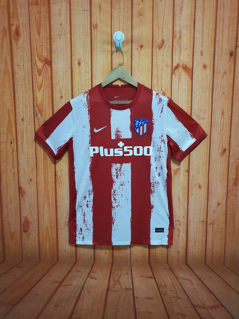 Camisa I Atlético de Madrid | 21/22 Torcedor Nike - Vermelha e Branca