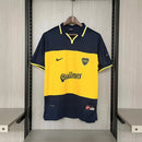 Camisa I Boca Juniors Retrô | 90/91 Nike - Azul e Amarela