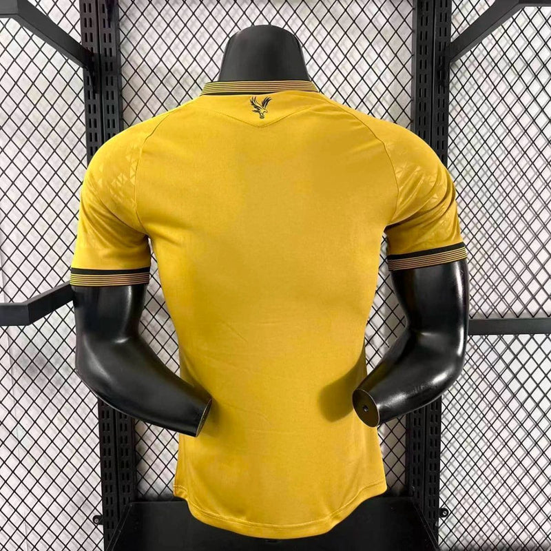 Camisa III Crystal Palace | 25/26 Modelo Jogador Macron - Dourada