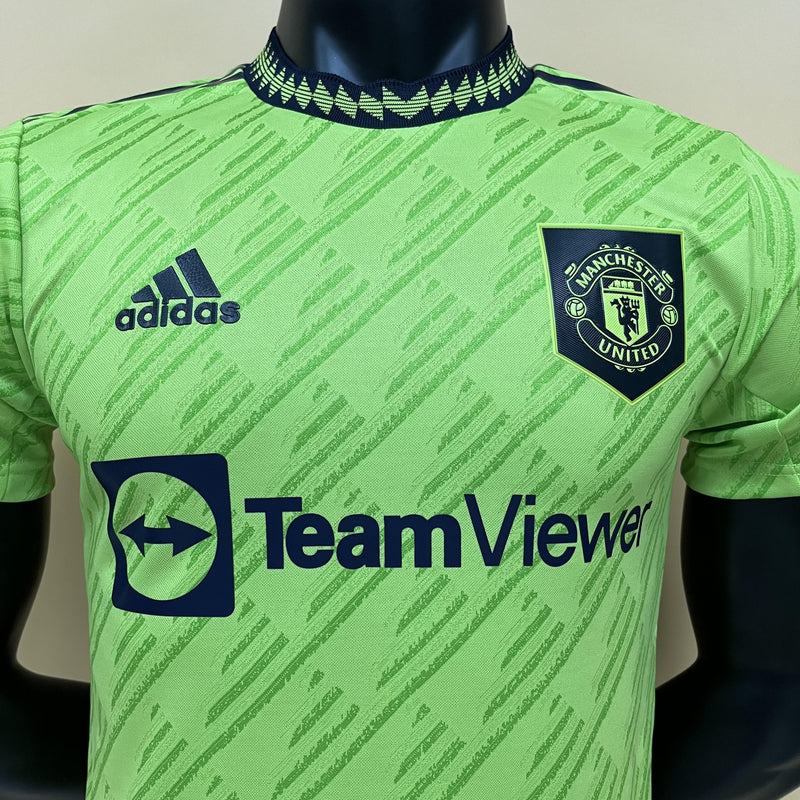 Camisa III Manchester United | 22/23 Modelo Jogador Adidas - Verde