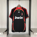 Camisa III Milan Retrô | 06/07 Adidas - Preta e Vermelha