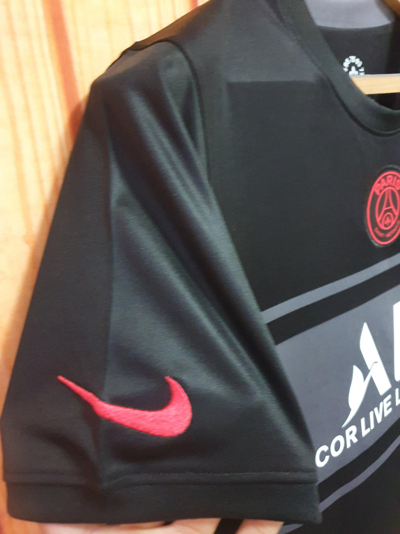 Camisa III PSG | 21/22 Torcedor Nike - Preta
