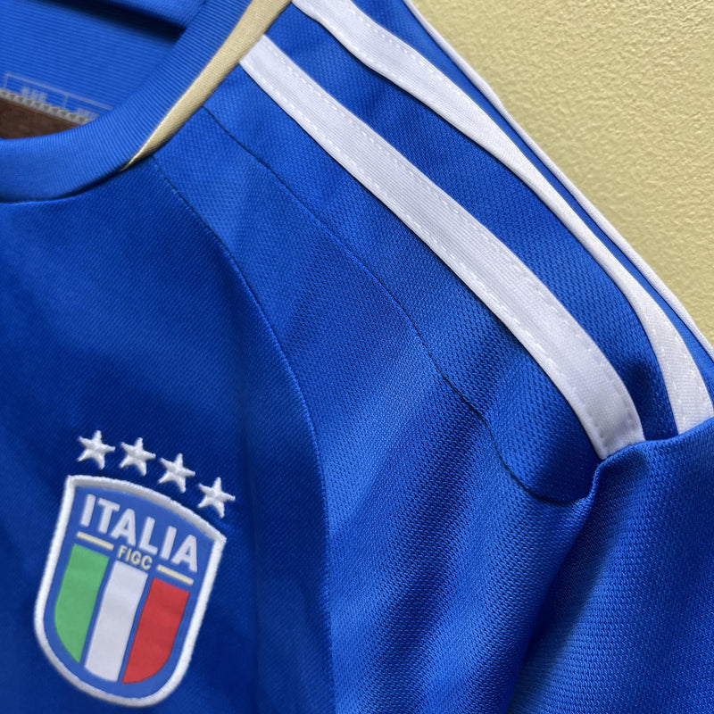Camisa I Itália | 23/24 Torcedor Adidas - Azul - Feminina