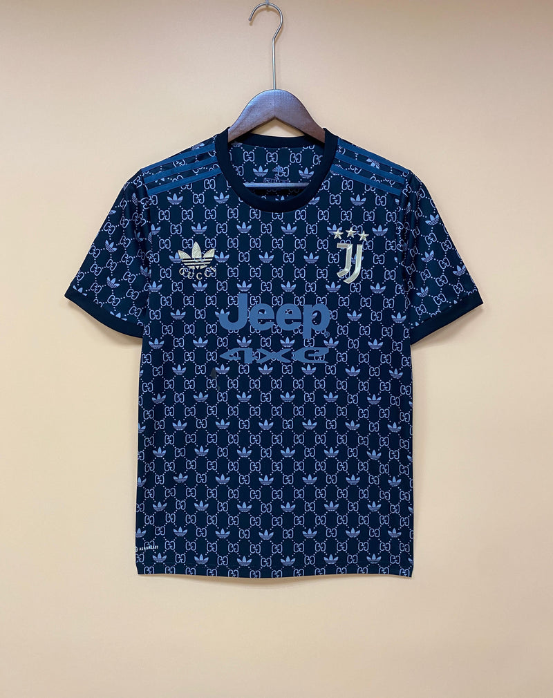 Camisa Gucci x Juventus | 22/23 Torcedor Gucci - Preta