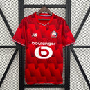 Camisa I Lille | 25/26 Torcedor New Balance - Vermelha