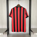 Camisa I Milan Retrô | 17/18 Adidas - Vermelha e Preta