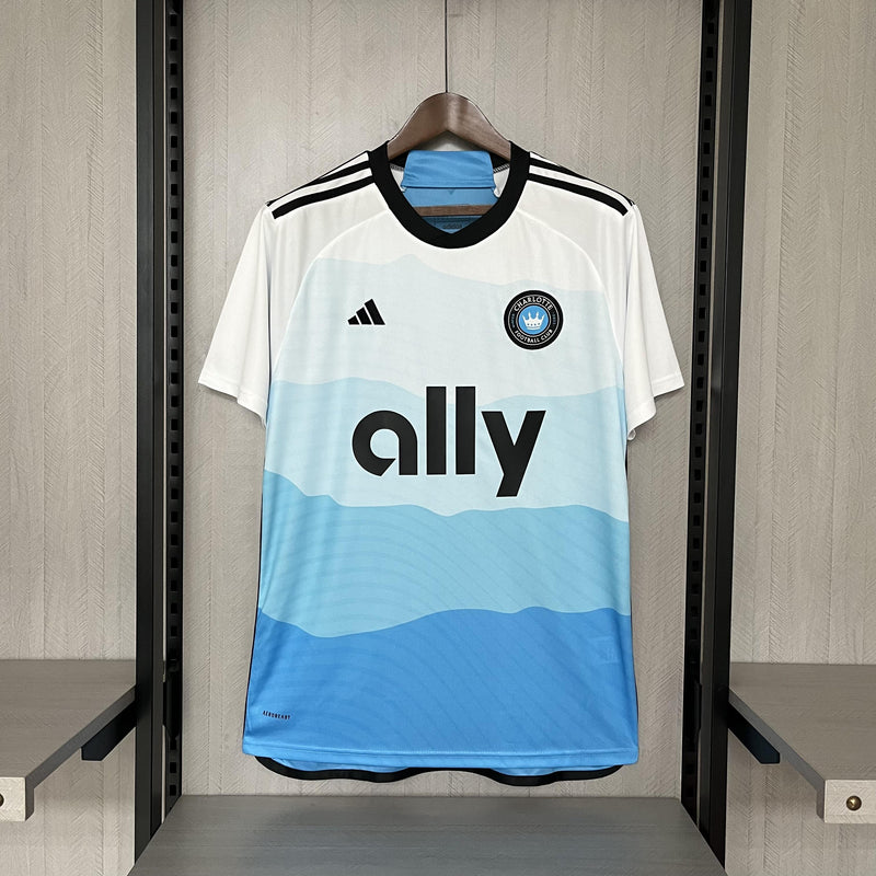 Camisa I Charlotte FC | 24/25 Torcedor Adidas - Azul e Branca