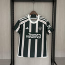 Camisa II Manchester United | 23/24 Torcedor Adidas - Verde e Branca