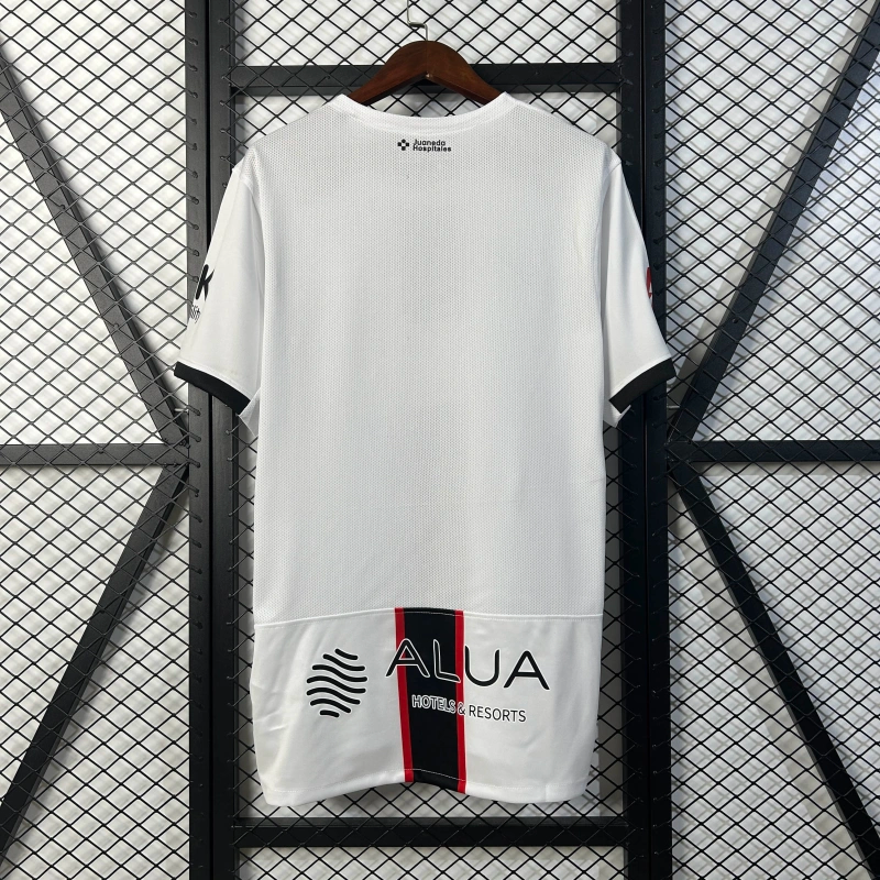 Camisa II Mallorca | 25/26 Torcedor Nike - Branca Vermelha e Preta