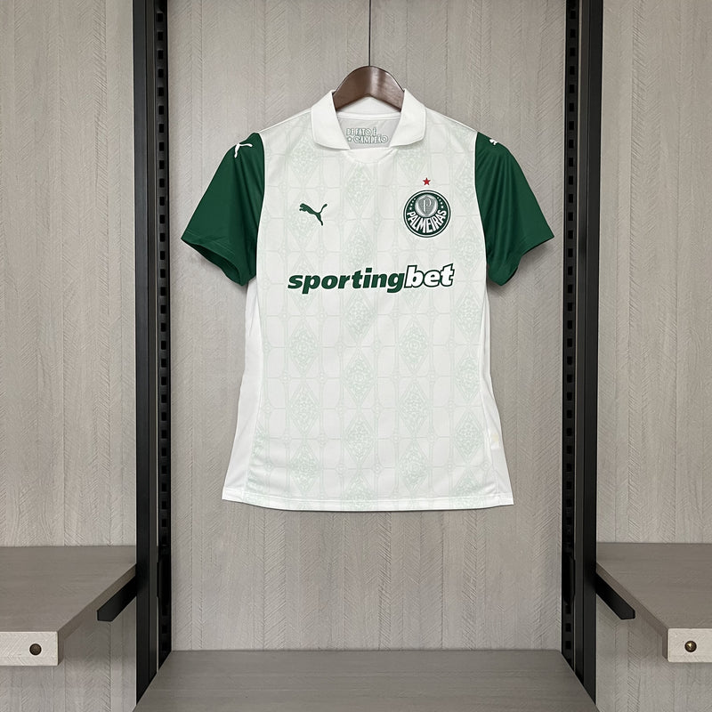 Camisa II Palmeiras | 25/26 Torcedor Puma - Feminina - Branca