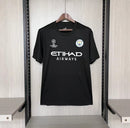 Camisa Champions League Manchester City | 23/24 Torcedor - Preta