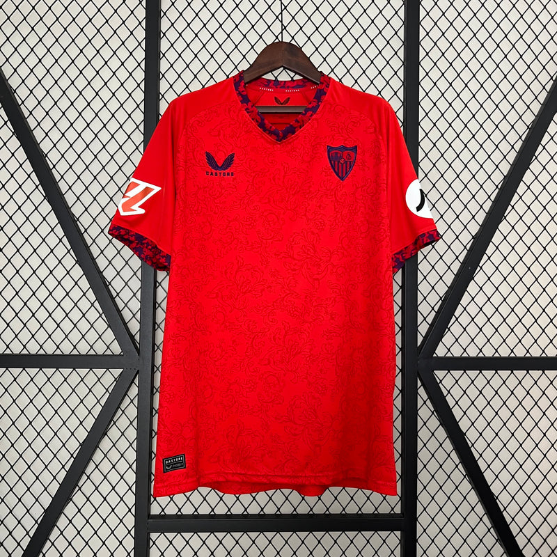 Camisa II Sevilla | 24/25 Torcedor Castore - Vermelha