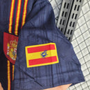 Camisa II Espanha Retrô | 1996 Adidas - Azul, Vermelha e Amarela