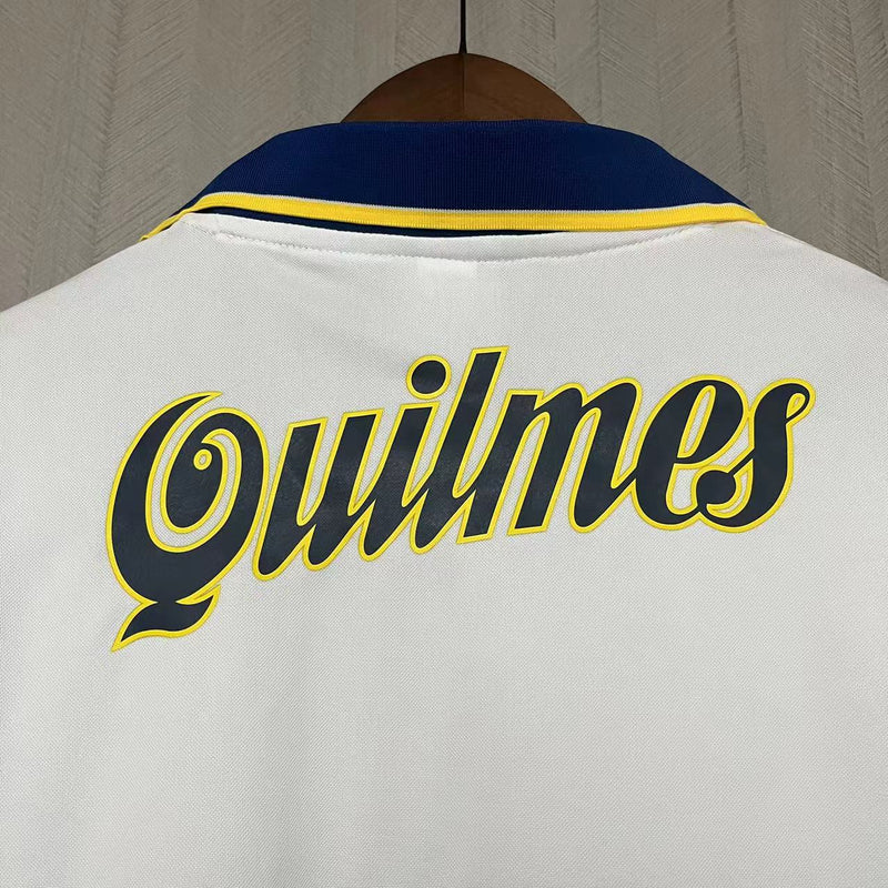 Camisa II Boca Juniors Retrô | 96/97 Torcedor Nike - Branca Azul e Amarela