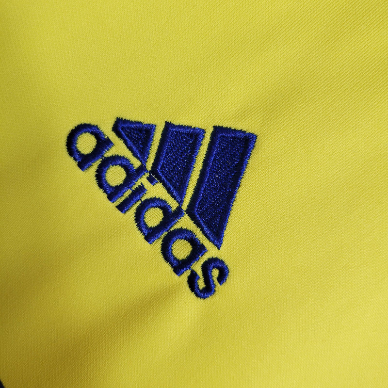 Camisa III Flamengo Retrô | 17/18 Adidas - Amarela e Azul