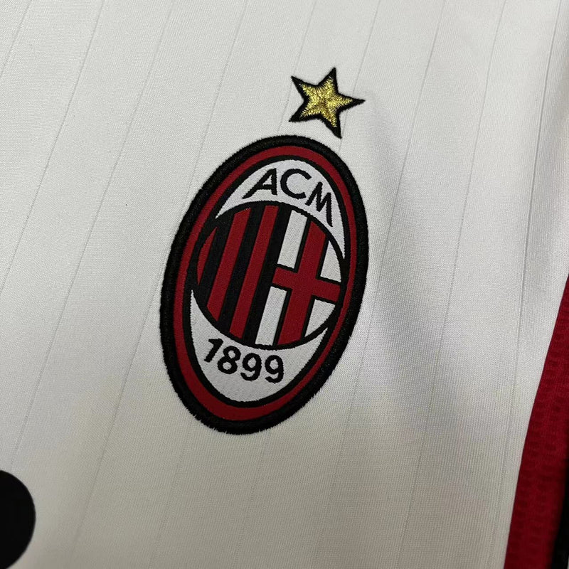 Camisa II Milan Retrô | 06/07 Adidas - Branca - Manga Longa