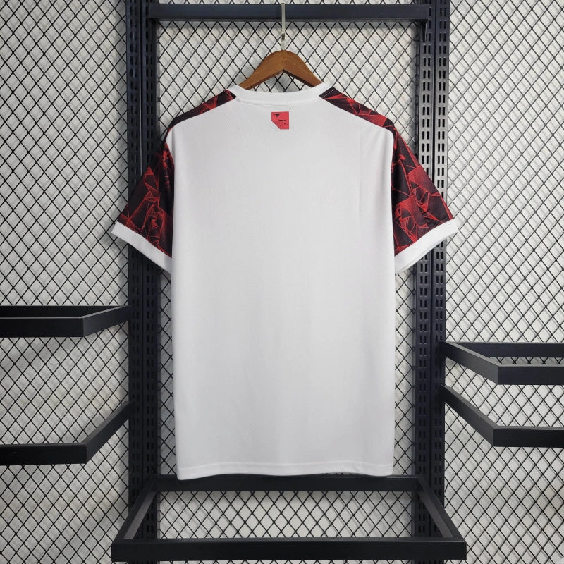Camisa II Flamengo | 21/22 Torcedor Adidas - Branca e Vermelha