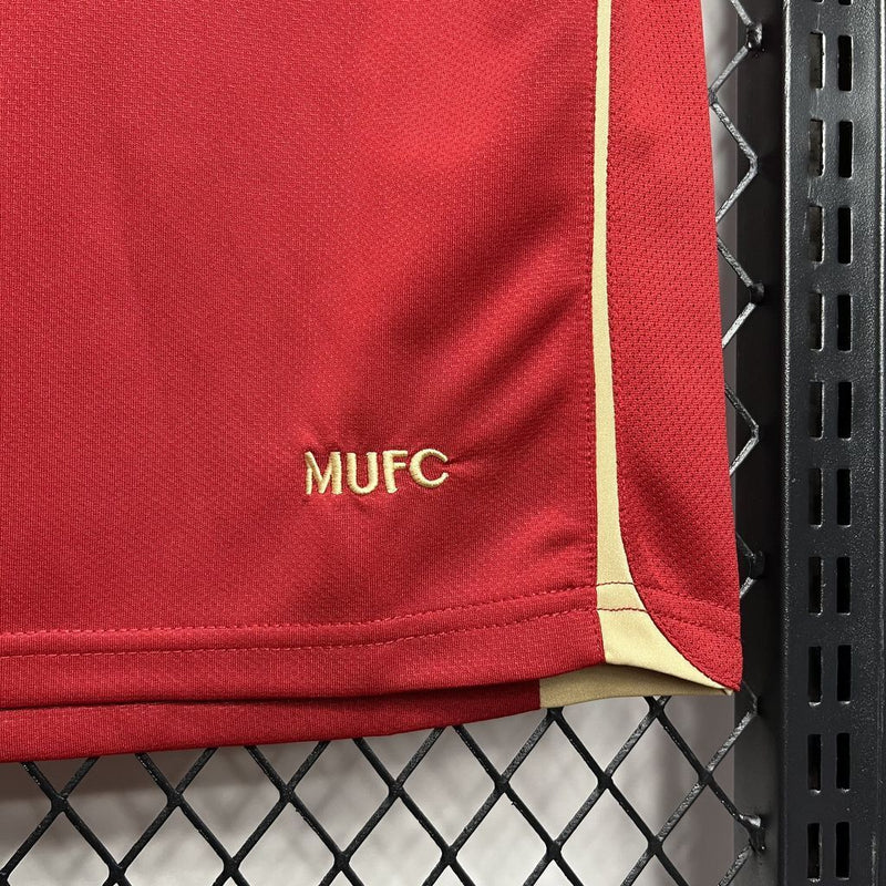 Camisa I Manchester United Retrô | 06/07 Nike - Vermelha