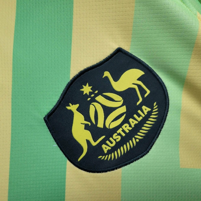 Camisa I Austrália | 2025 Torcedor Nike - Amarela e Verde