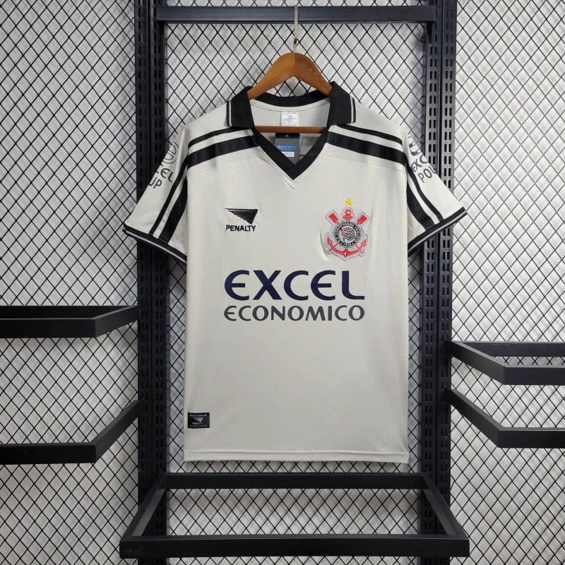 Camisa I Corinthians Retrô | 1998 Penalty - Branca