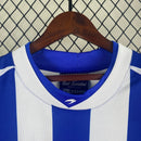 Camisa I Real Sociedad Retrô | 02/03 Astore - Azul e Branca