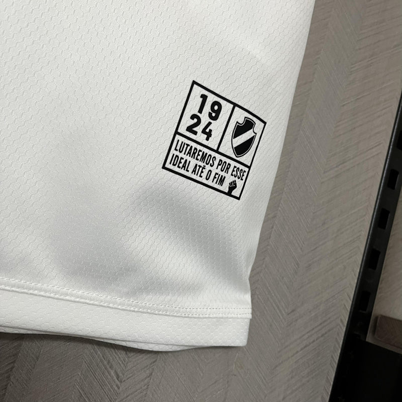 Camisa Pré Jogo Vasco | 24/25 Torcedor Kappa - Feminina - Branca