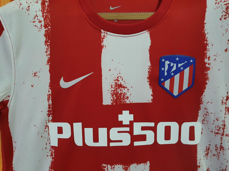 Camisa I Atlético de Madrid | 21/22 Torcedor Nike - Vermelha e Branca