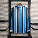 Camisa I Grêmio | 23/24 Torcedor Umbro - Azul e Preta - Manga Longa