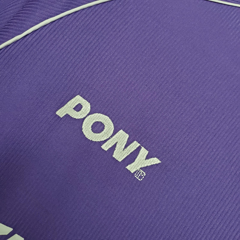 Camisa II Tottenham Retrô | 1998 Torcedor Pony - Roxa