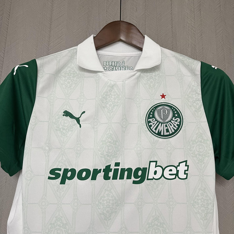 Camisa II Palmeiras | 25/26 Torcedor Puma - Feminina - Branca