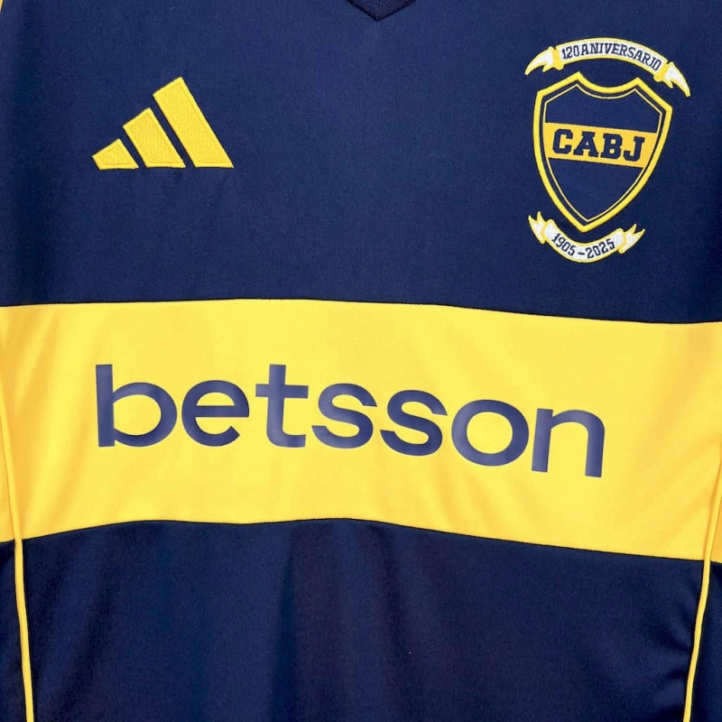 Camisa I Boca Juniors | 25/26 Torcedor Adidas - Azul e Amarela