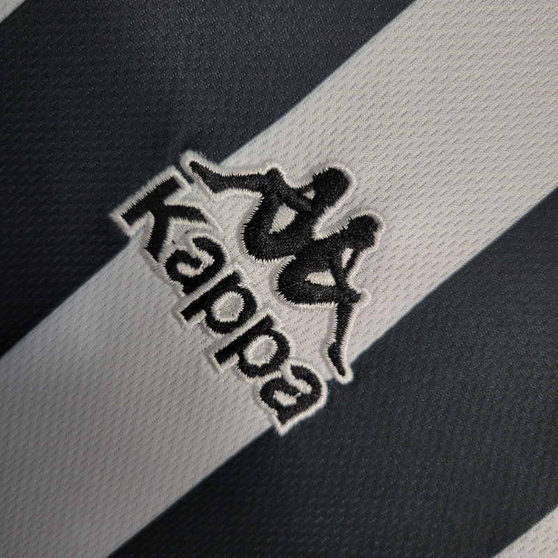 Camisa I Juventus | 95/97 Torcedor Kappa - Preta e Branca