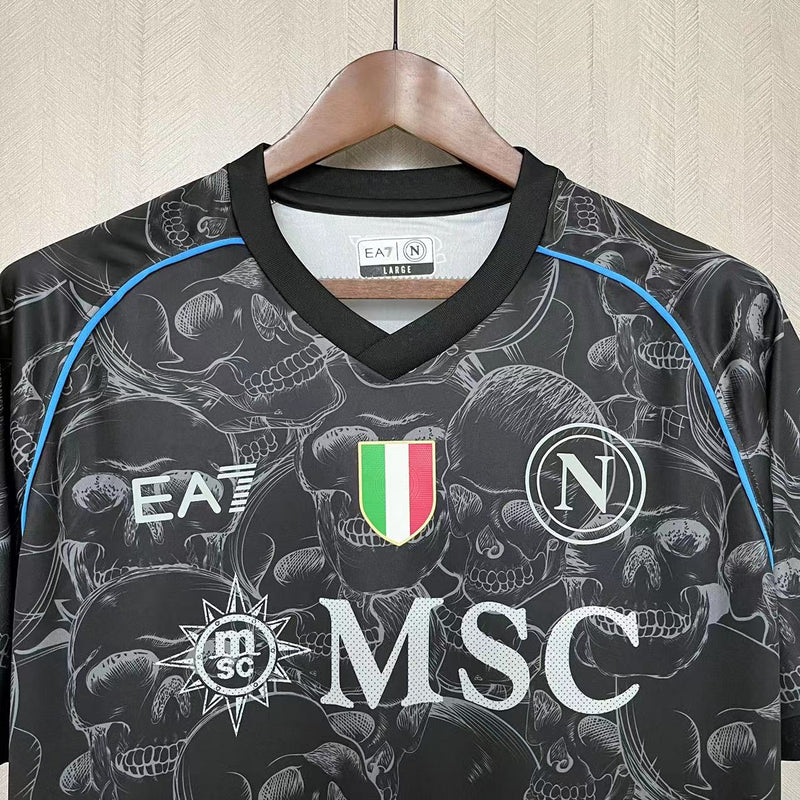 Camisa Edição Especial Napoli | 23/24 Torcedor EA7 - Preta
