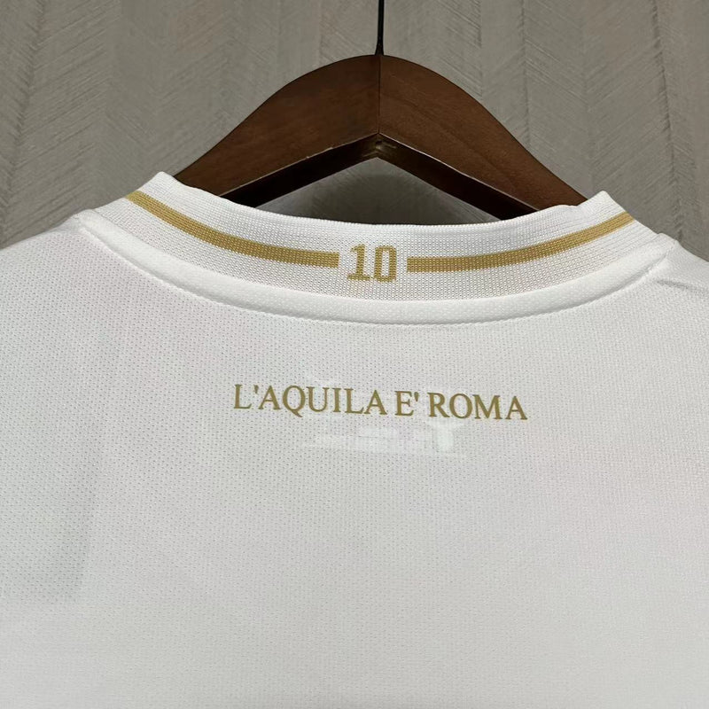 Camisa Edição Comemorativa Lazio | 23/24 Torcedor Mizuno - Branca