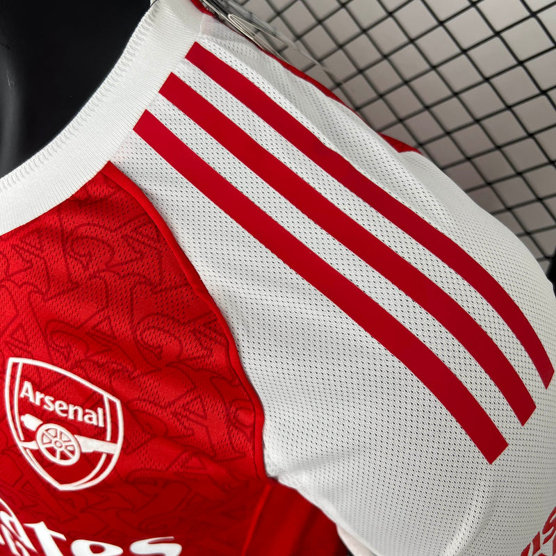 Camisa I Arsenal | 25/26 Modelo Jogador Adidas - Vermelha e Branca