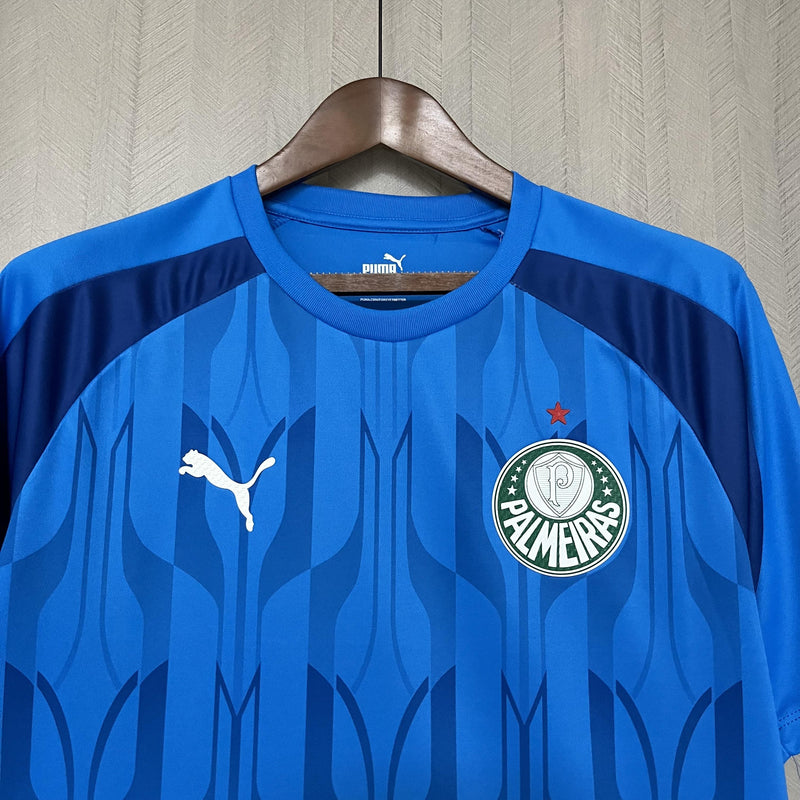 Camisa Pré Jogo Palmeiras | 24/25 Torcedor Puma - Azul