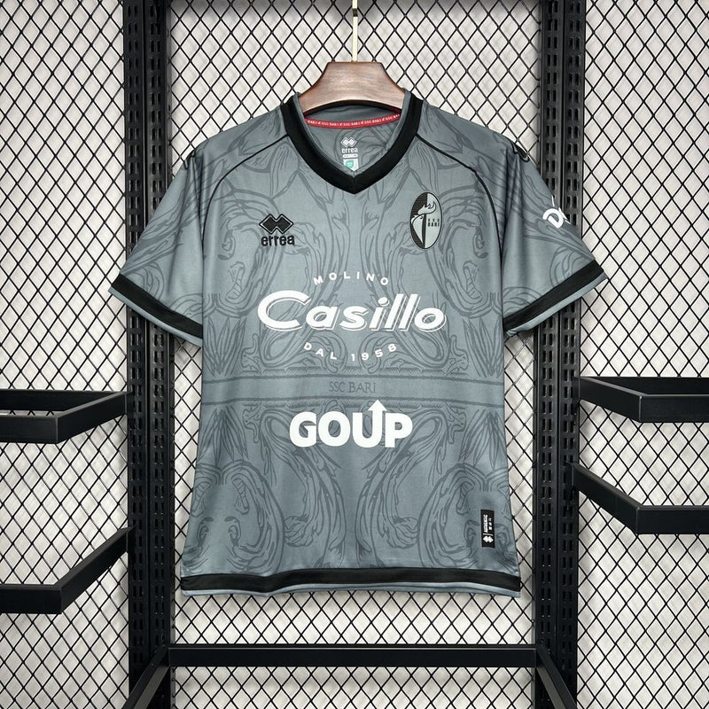 Camisa III Bari | 24/25 Torcedor Errea - Cinza e Preta